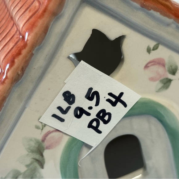 Pfaltzgraff Grape & Vine Cottage House Candle Holder Votive LIKE NEW - Picture 8 of 9